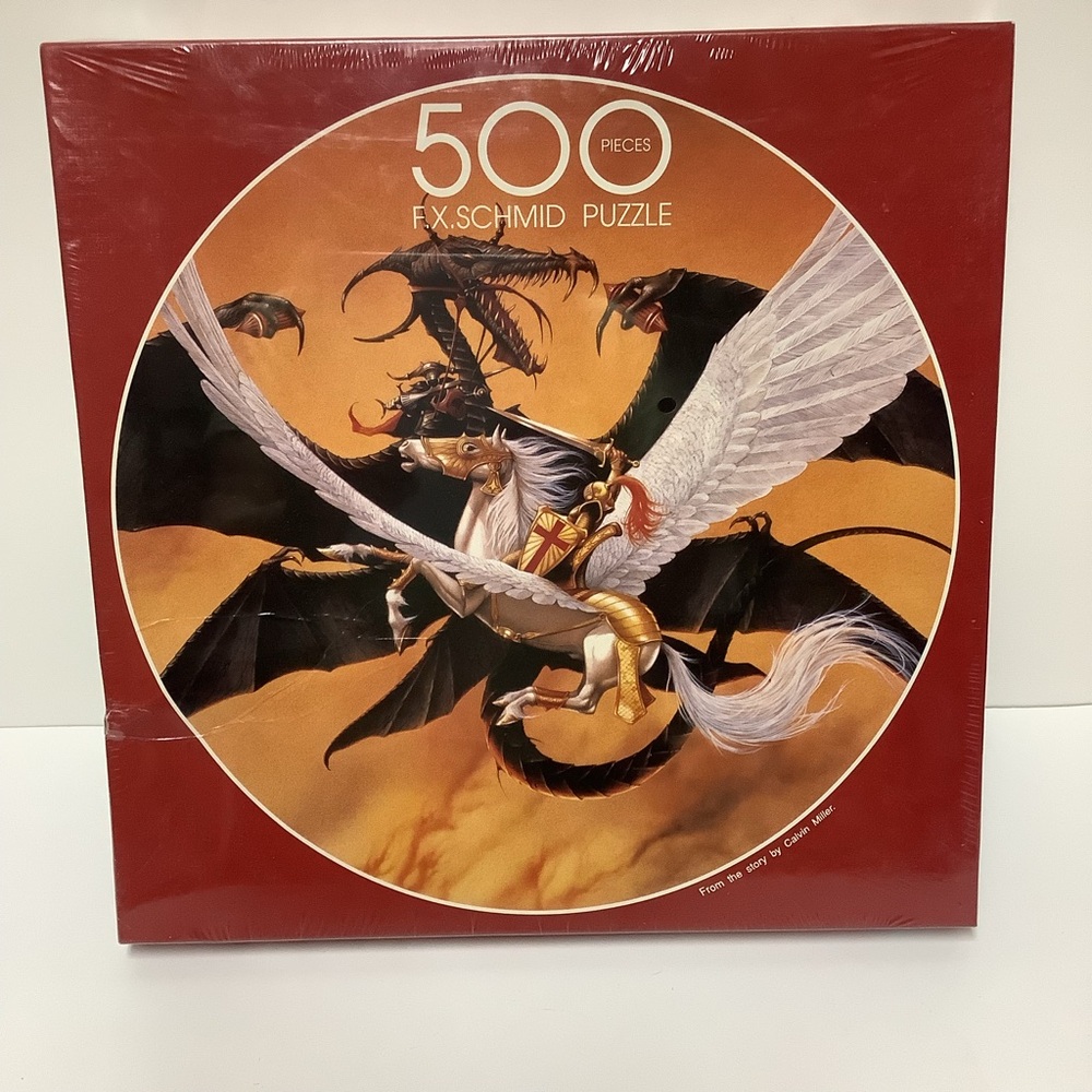 F.X. Schmid 500 Piece Dragon Puzzle- The Finale SEALED